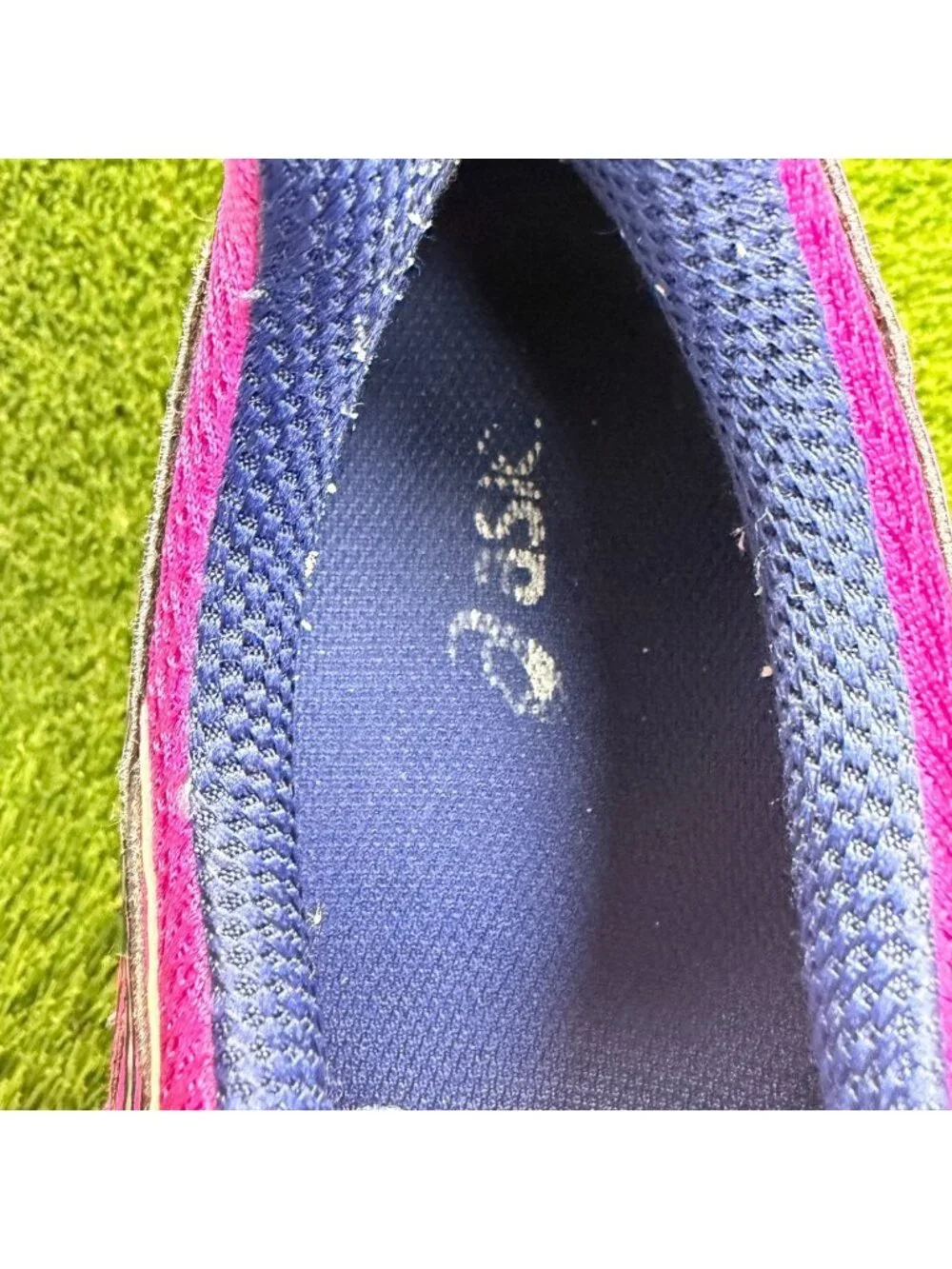 Asics GT-1000 4 Womens Size 11 Pink Blue Silver Athletic Running Shoes Sneakers